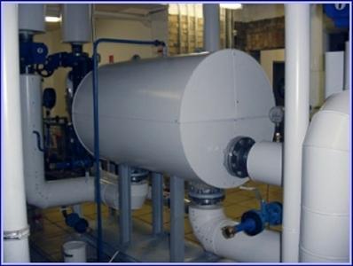 Паровой подогреватель воды в системе HVAC